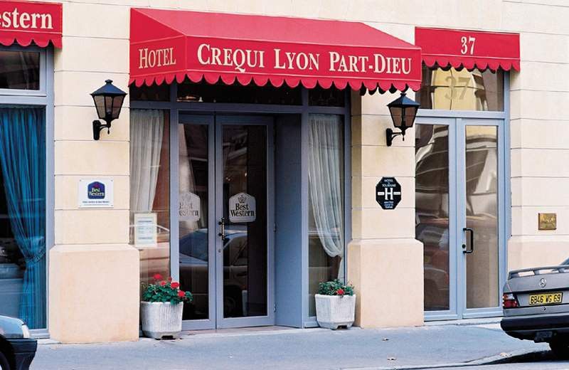 Best Western Crequi Lyon Part Dieu Екстер'єр фото